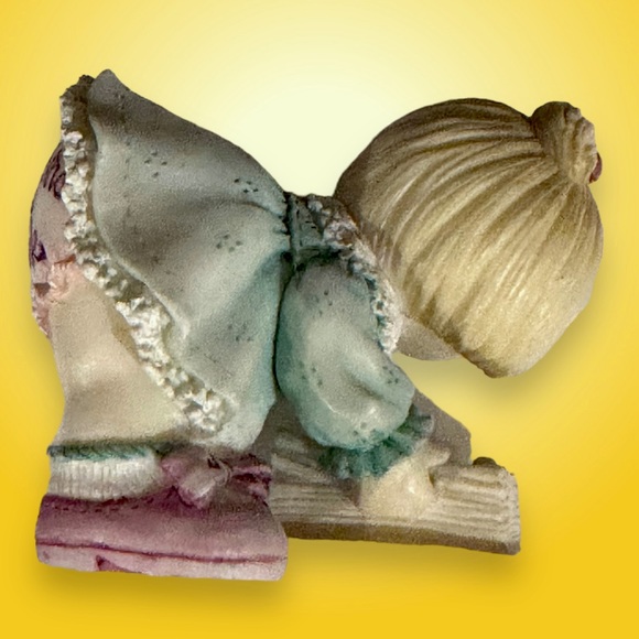 Vintage ENESCO “A Little Behind In My Schedule “ 2” Figurine - Picture 7 of 8